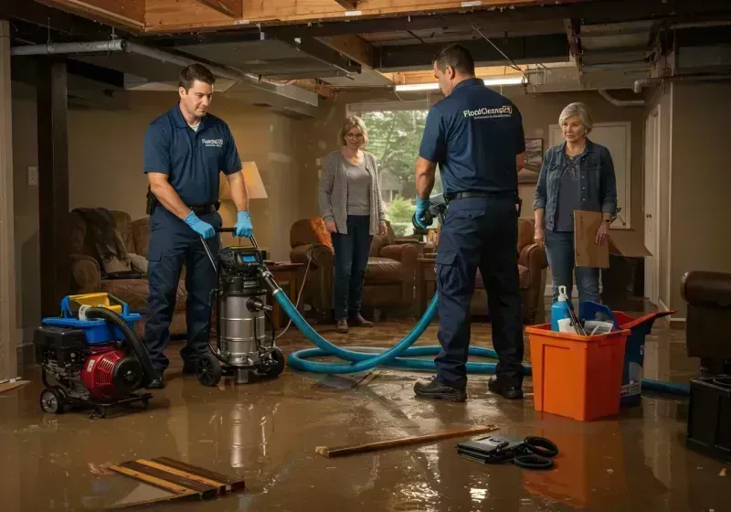 Basement Water Extraction and Removal Techniques process in LaMoure County, ND